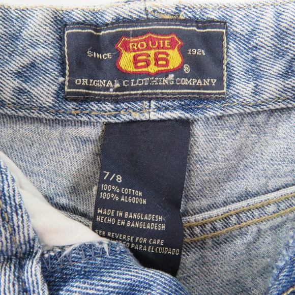 Vintage Jean Shorts High Rise Distressed Mom Shorts - Picture 6 of 6